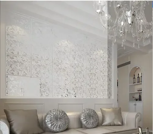 6pc Curtain wall panels hanging screen mobile living room entrance minimalist fashion Chinese folding screen