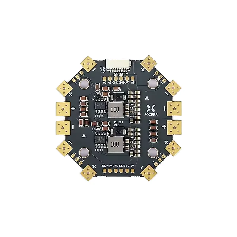 New New Foxeer PDB400 400A 4-8S Metal Distribution Board RC Quadcopter Part Essential  Accessory for  FPV System 6-Month