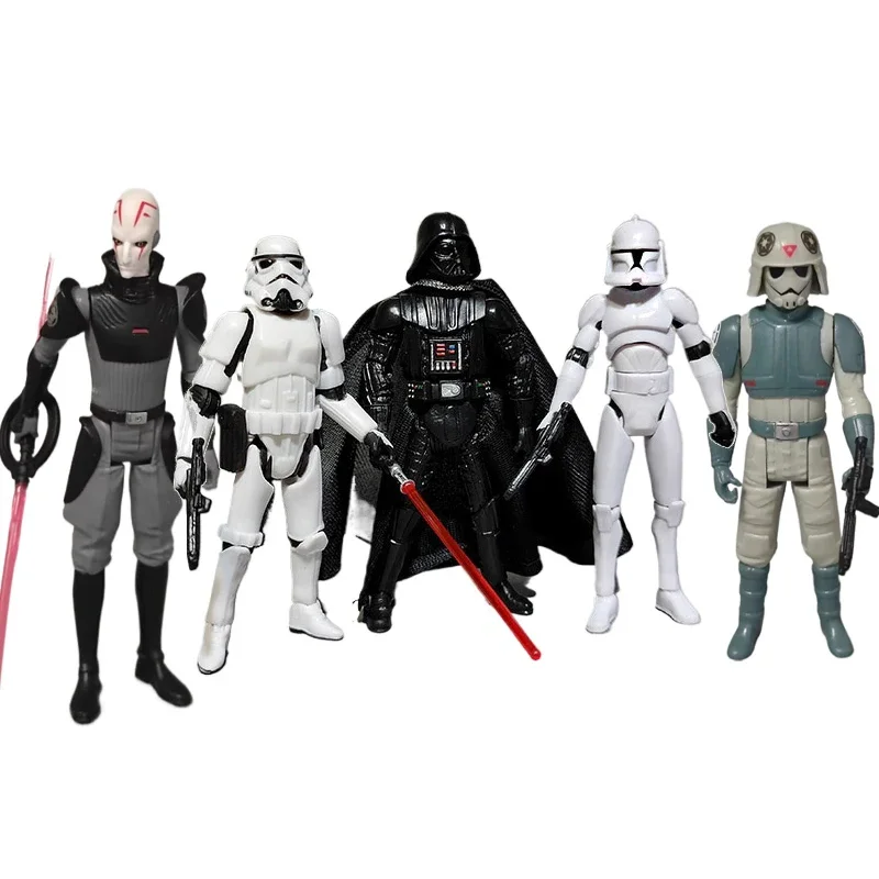 Star Wars Darth Vader Figure Model Anime Stormtrooper Multi-Jointed Movable Shapeshift Robot Pvc Model Doll Collection Toy Gifts