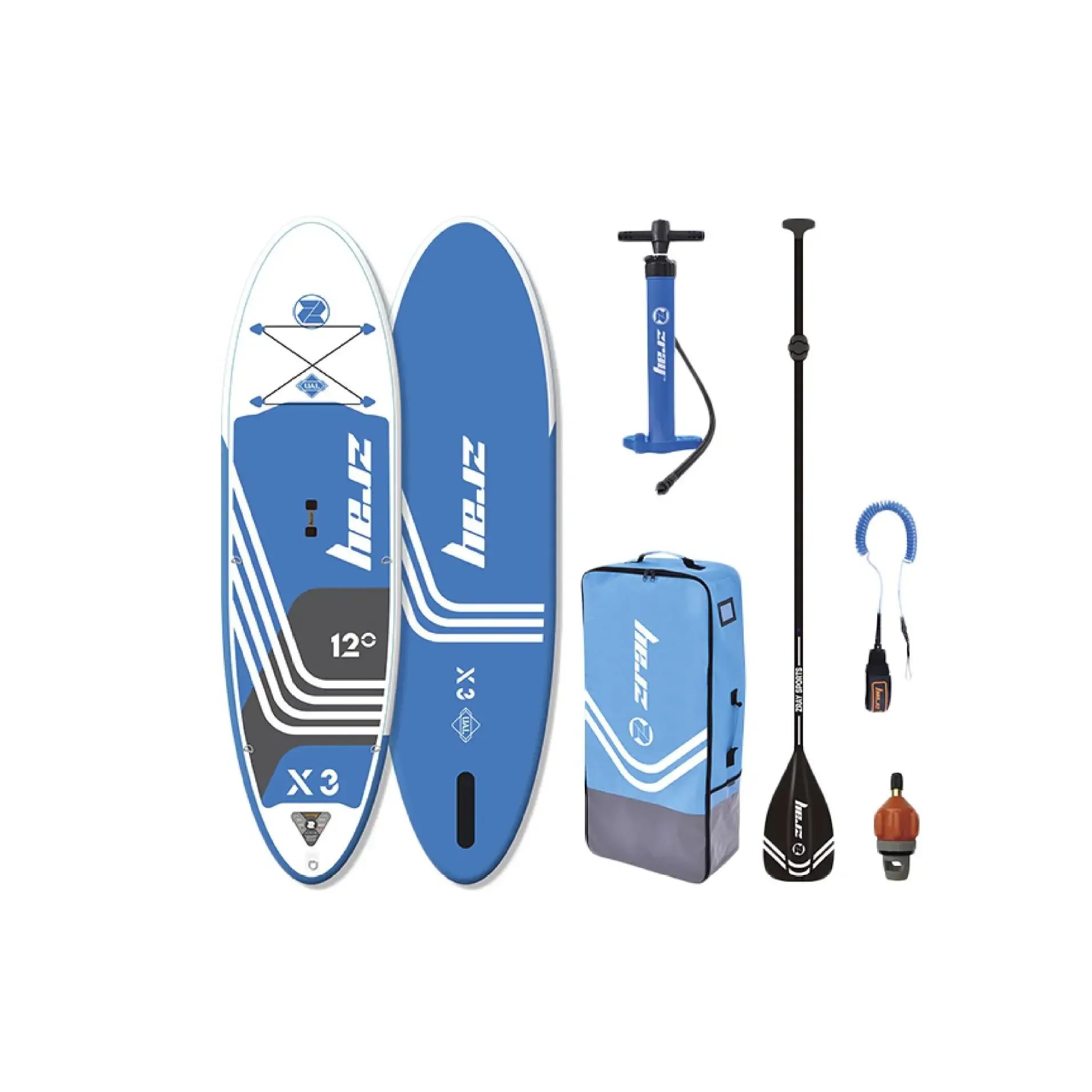 Inflatable paddle board surfboard adult professional standing skateboard travel series set