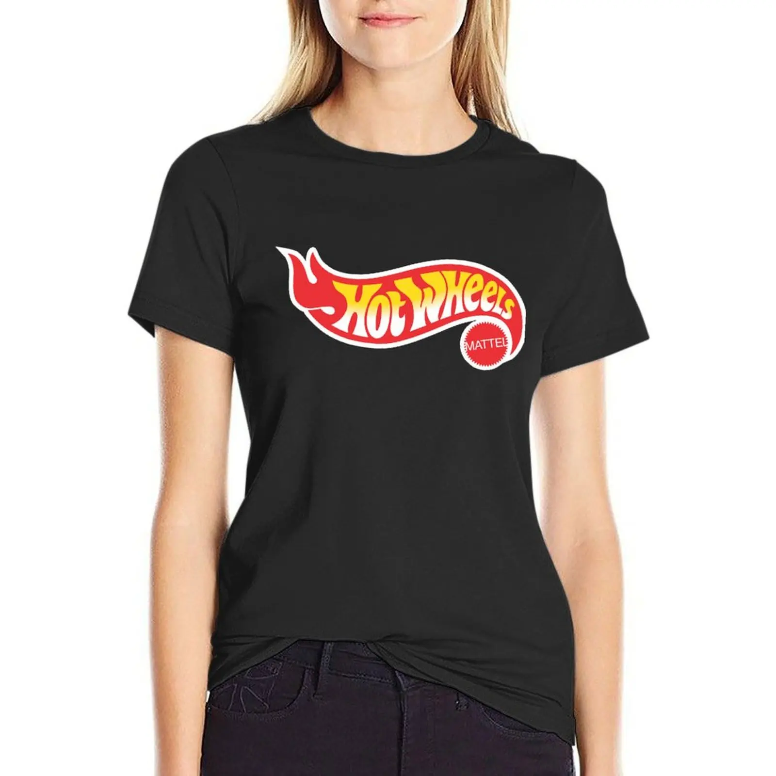 

Hot Weels T-Shirt female funny summer top t shirt for Women
