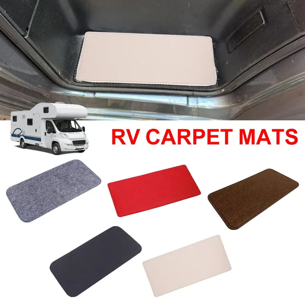 2pcs RV Carpet Anti Slip Replacement Parts RV Accessories Outdoor Travel Camping RV Driver's Door Pedal Mat