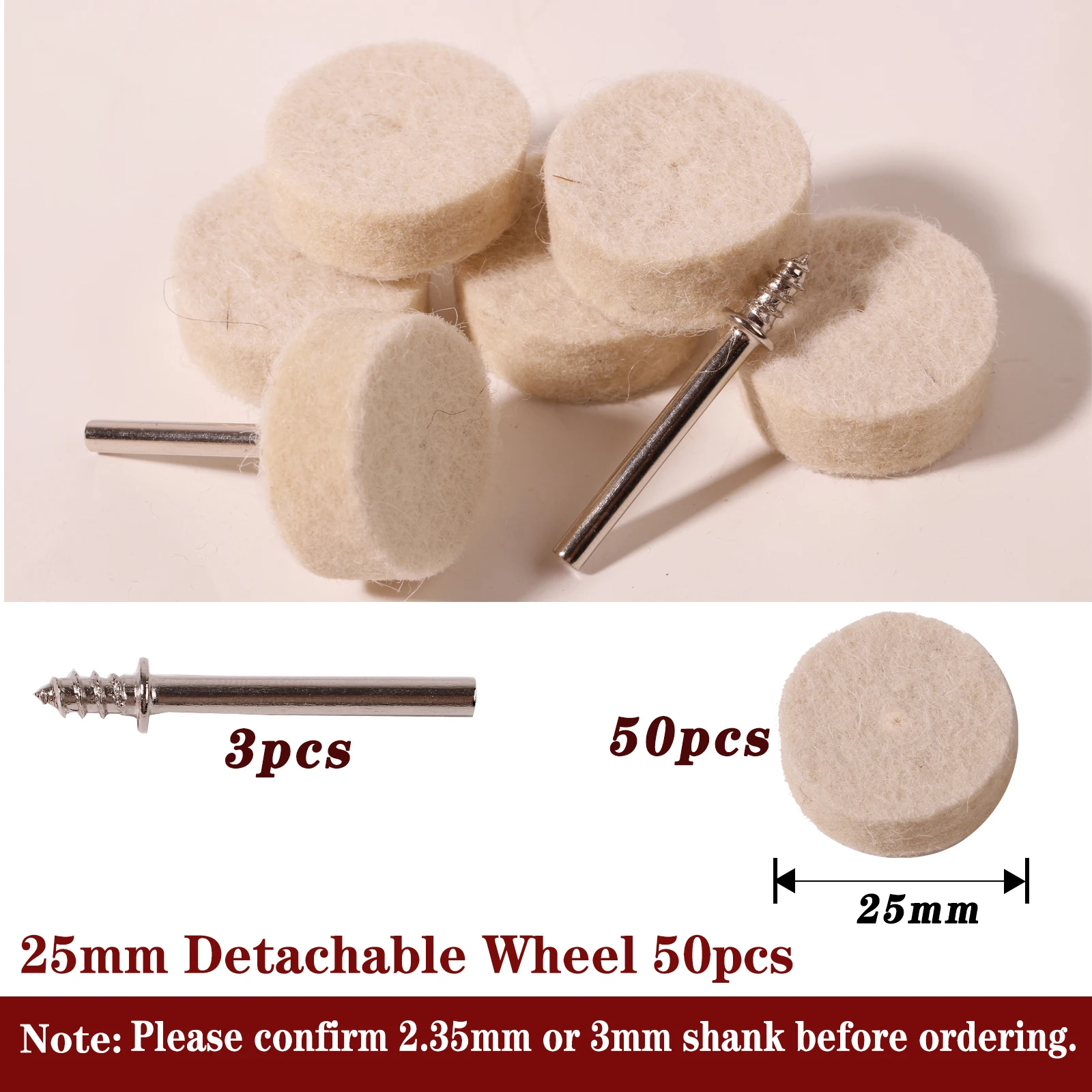 Variant: 25mm DTB 50pcs
