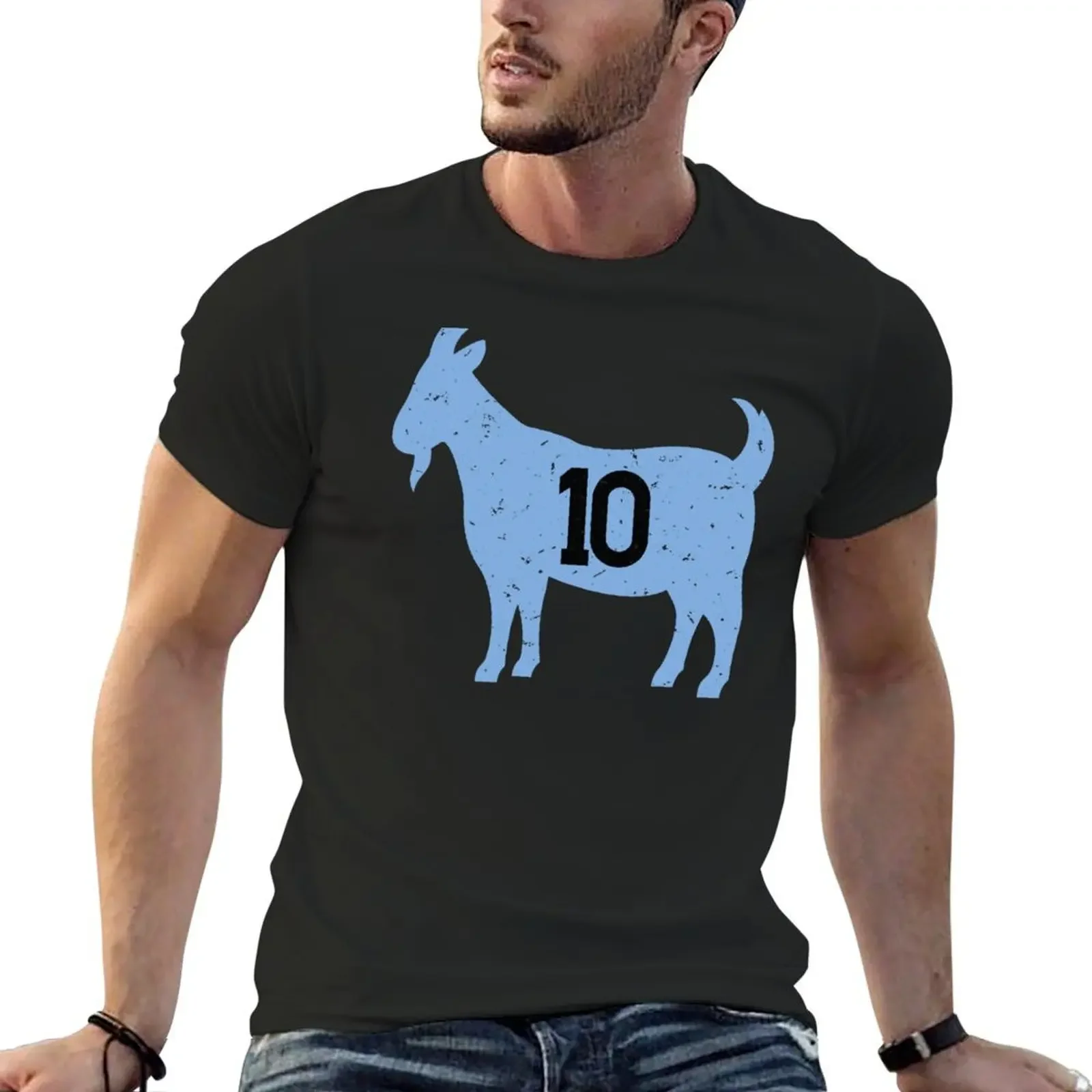 GOAT 10 Argentina T-Shirt shirts graphic tees quick drying customizeds custom shirt mens graphic t-shirts