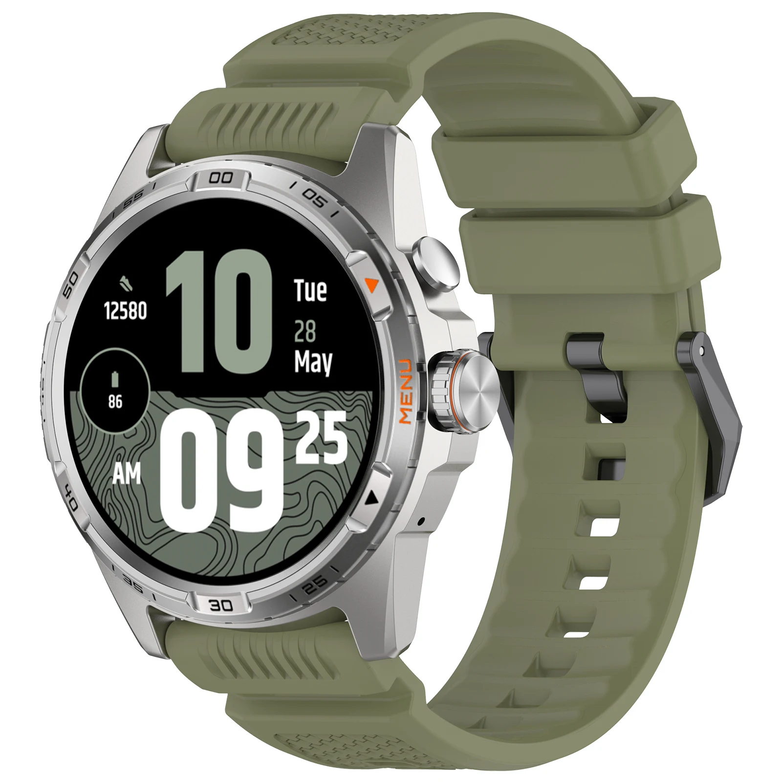 Silicone Wrist Strap For TicWatch Atlas Pro 5 Enduro Official Original Wristband Bracelet For Ticwatch Pro 5 Watch Band Correa