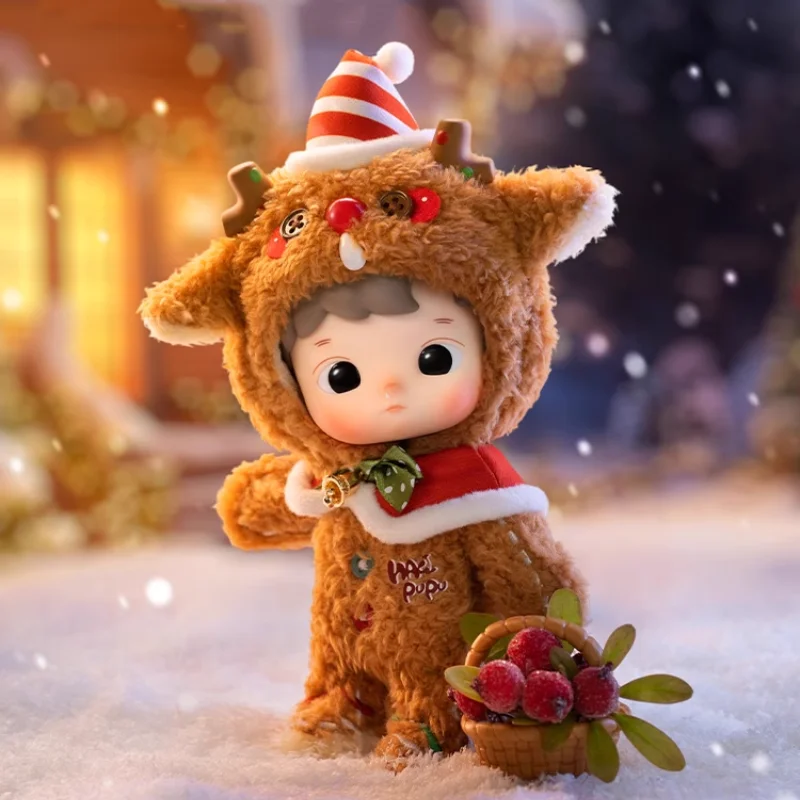 Christmas Reindeer Gingerbread Series HACIPUPU BJD Action Figure Toys Original HACIPUPU Movable Doll Christmas Gift for Kids