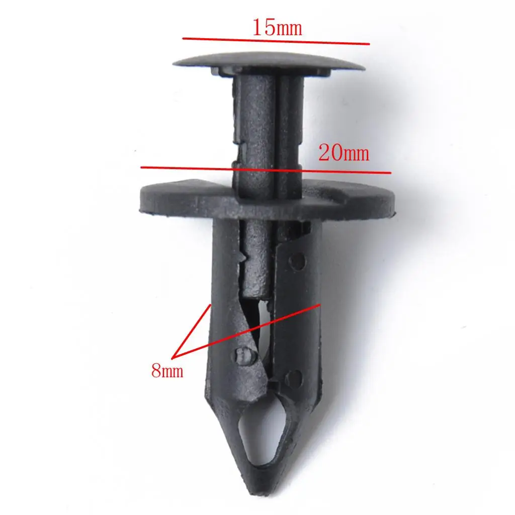 

Auto Car Push Pin Clips Universal Plastic Bumper Rivets Fastener Interior Trim Accessories for Car Door Panel Protection