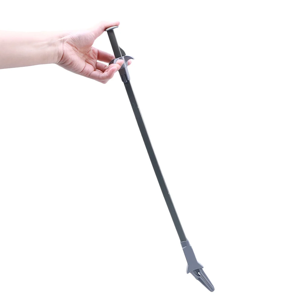 

2Pcs Aquatic Plants Clip Premium Plastic Ergonomic Design Fish Tank Cleaner Accurate Plant Trimming Black Water Plants Tweezer