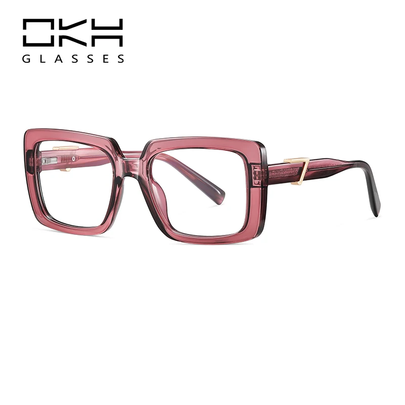 

OKH Ретро оптическая оправа для очков женские роскошные ножки брендовый дизайн модные очки для чтения очки по рецепту W30