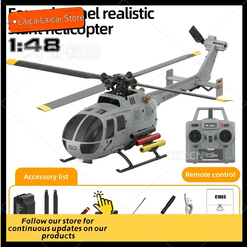 Jjrc C186s Remote Control Helicopter Toy High Optical Flow Pneumatic Simulation Aircraft Model For Kids And Adults