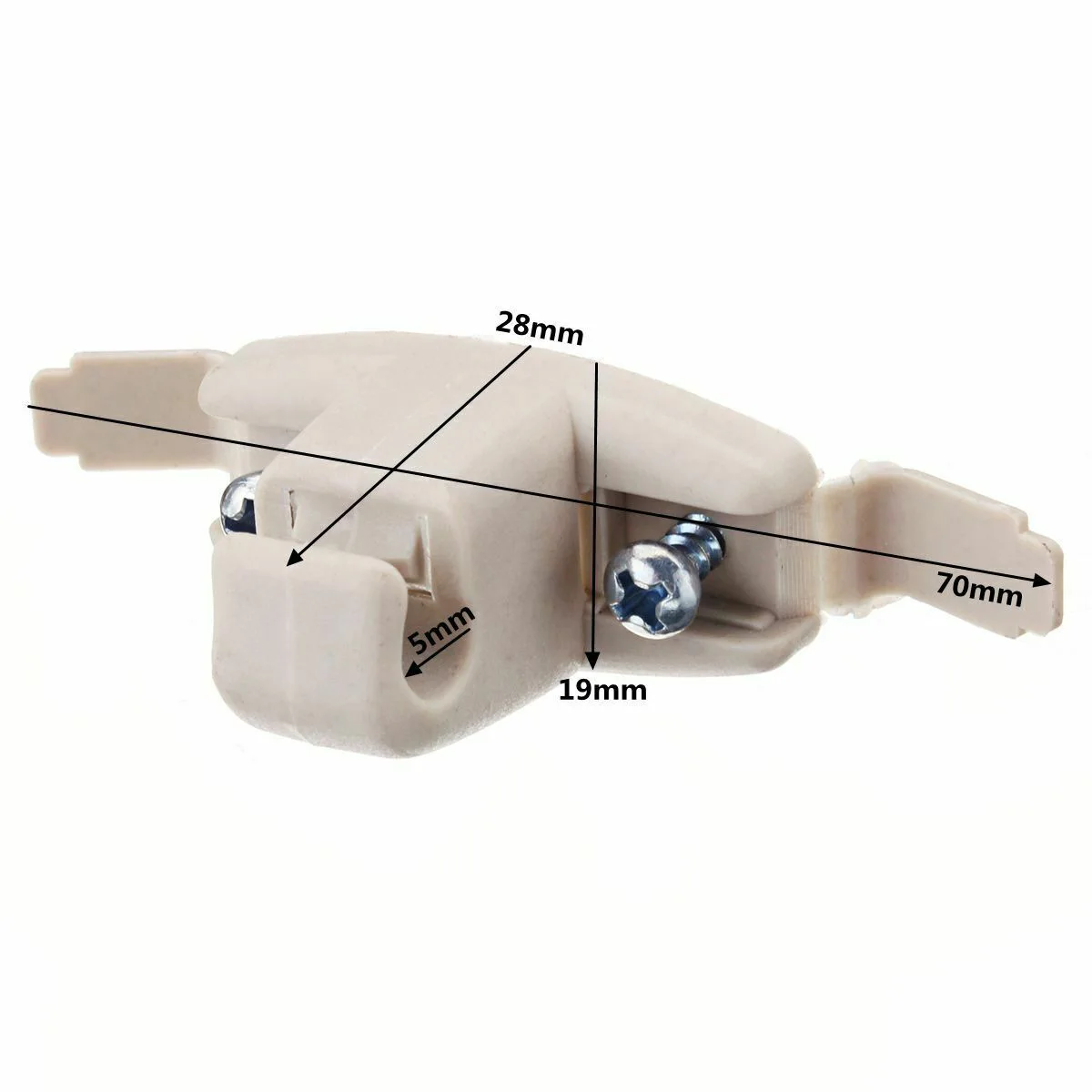 حامل مشبك واقي شمس بيج ، قوس لسلسلة BMW E46 3 3 ، 2X ،