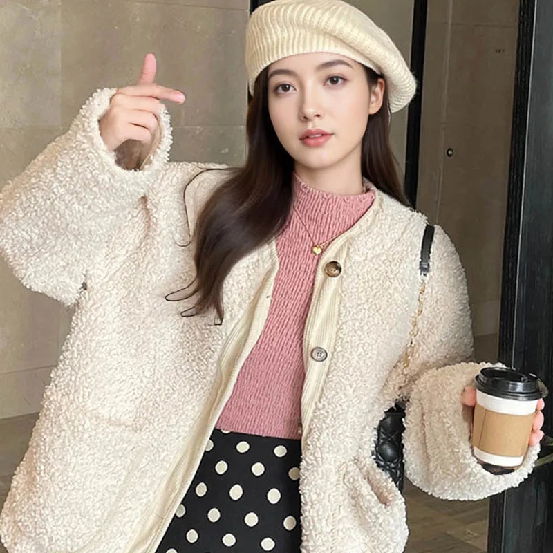 

Autumn and winter thickened half-turtleneck women's sweater, warm and comfortable temperament, long-sleeved bottoming sweater