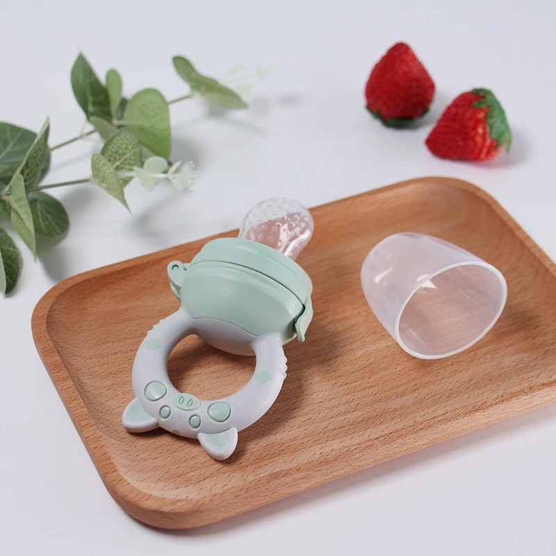 1 Pcs Baby Fruit Feeder Newborn Pacifier Fruit Food Feeding Cute Shape Baby Reborn Silicone Pacifiers For Babies Baby Toys