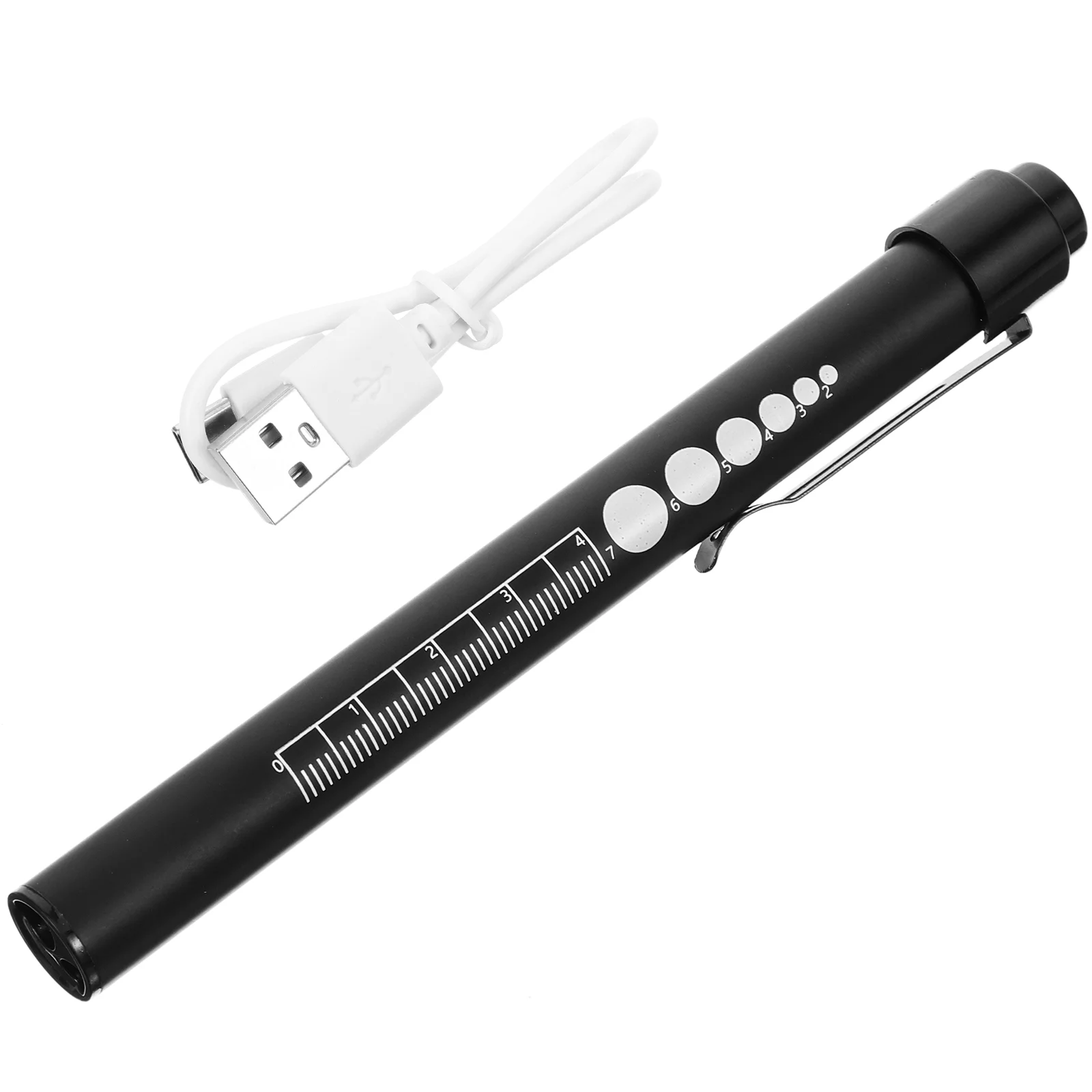 Imagem -04 - Led Pen Light com Régua e Pupil Gauge Enfermeira Médico Lanterna de Enfermagem Verifique para Estudante Médico Estudante Verifique