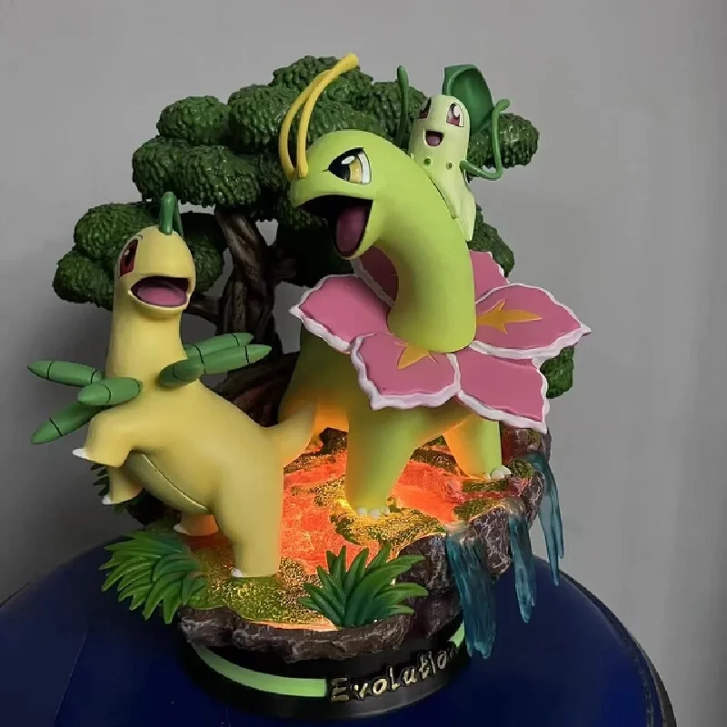 Hot Arrival PokéMon Model Toys Bucket Ocean Blastoise Valley Charizard Figures Luminous ornament Desktop Anime Decoration