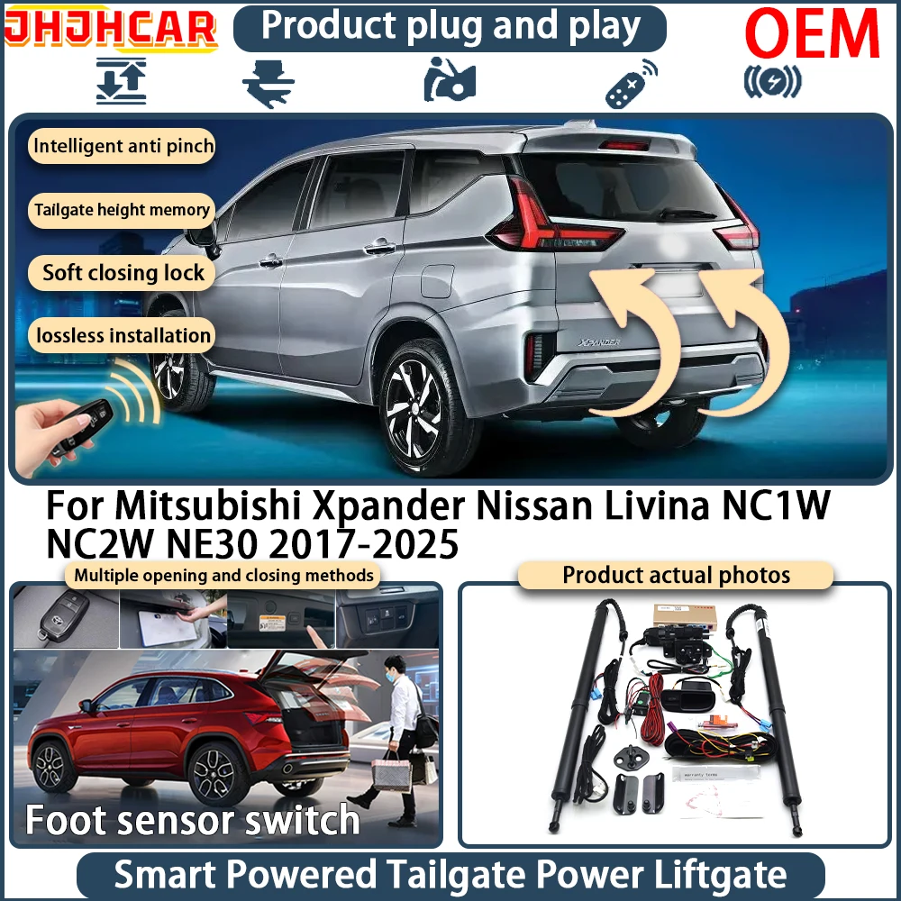 Smart Electric Powered Tailgate For Mitsubishi Xpander Nissan Livina NC1W NC2W NE30 2017-2025 Power Liftgate System Key Remote