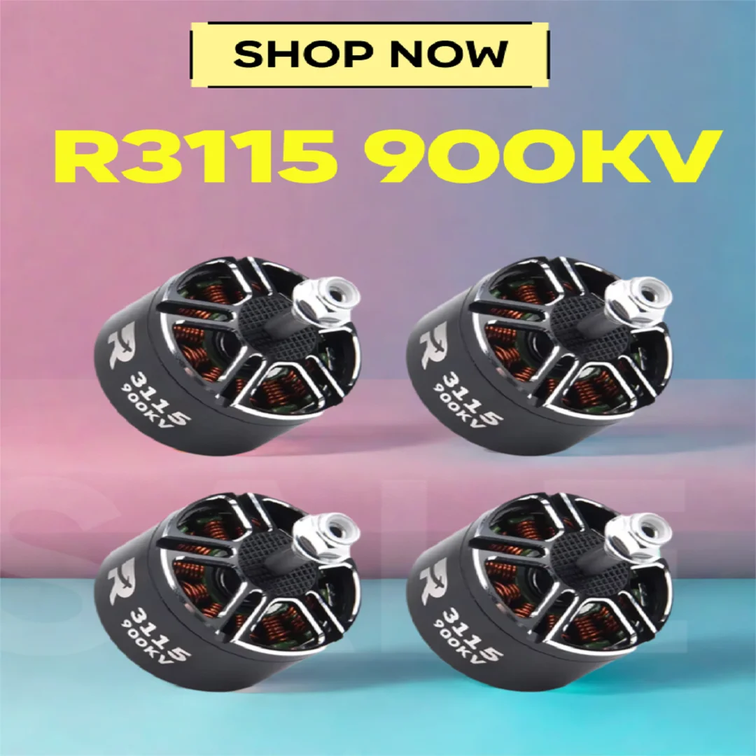 

3115 900KV 3-6S Бесщеточный двигатель для FPV-дрона X-Class Freestyle Long Range RC Multirotor APEX Эффективный и энергосберегающий