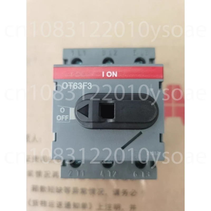 

disconnector OT63F3 OT80F3 three-pole, rail-mounted quality assurance
