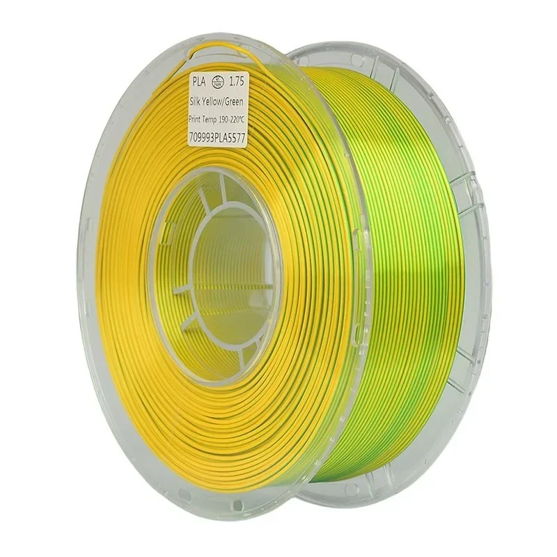 منتج جديد خيوط طابعة ثلاثية الأبعاد PLA الحرير قوس قزح التدرج المزدوج/ثلاثة ألوان 1.75 مللي متر 1 كجم مبيعات المصنع مباشرة #5