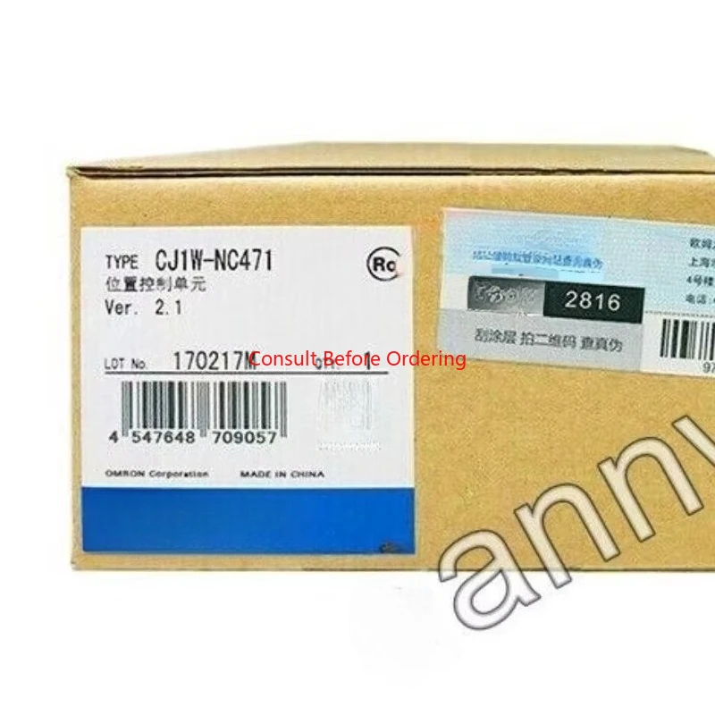 

Brand Original New CJ1W-NC471 CJ1 Position Control Unit PLC