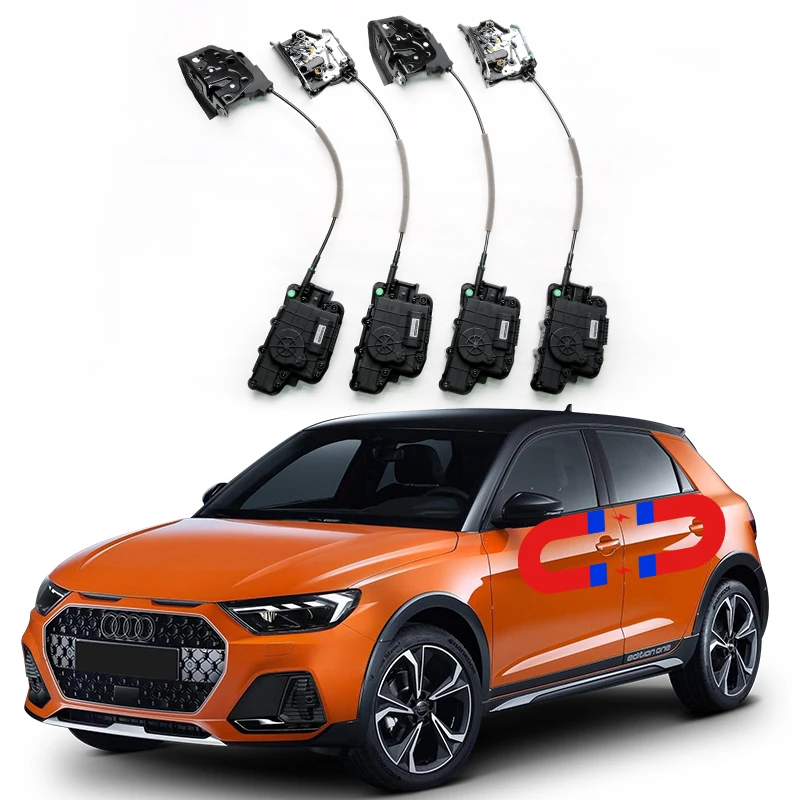 For Audi A1 Electric suction door Automobile refitted automatic locks accessories door Soft Close auto Power tools