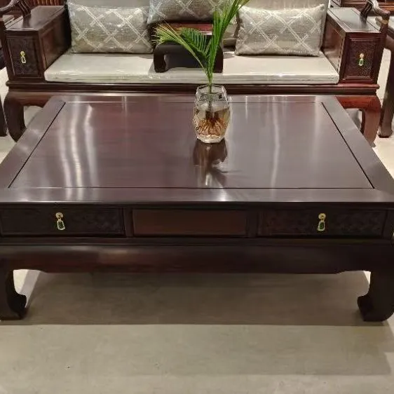 Massief houten theetafel