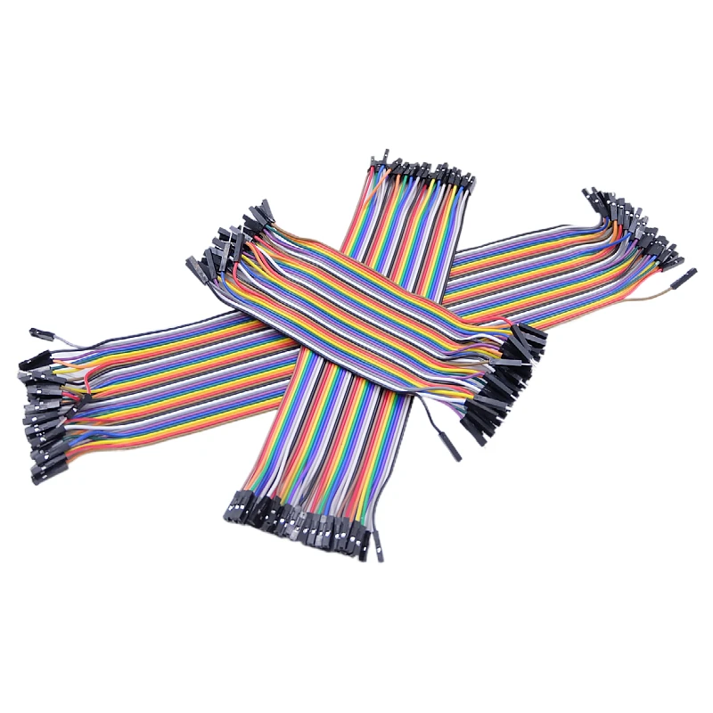 Jumper Wire 40Pins MB-102 Breadboard 400 Hole 830 Point 65 Jumper Wires Solderless PCB Test Develop DIY for Arduino Power Module