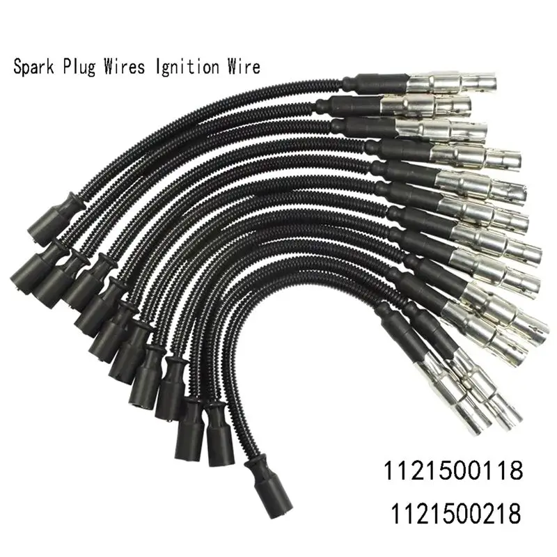 Reliable-12PC Spark Plug Wires Ignition Wire For Benz C E Class E320 W210 W203 W211 W220 W251 C240 C320 C55 1121500118 112150021