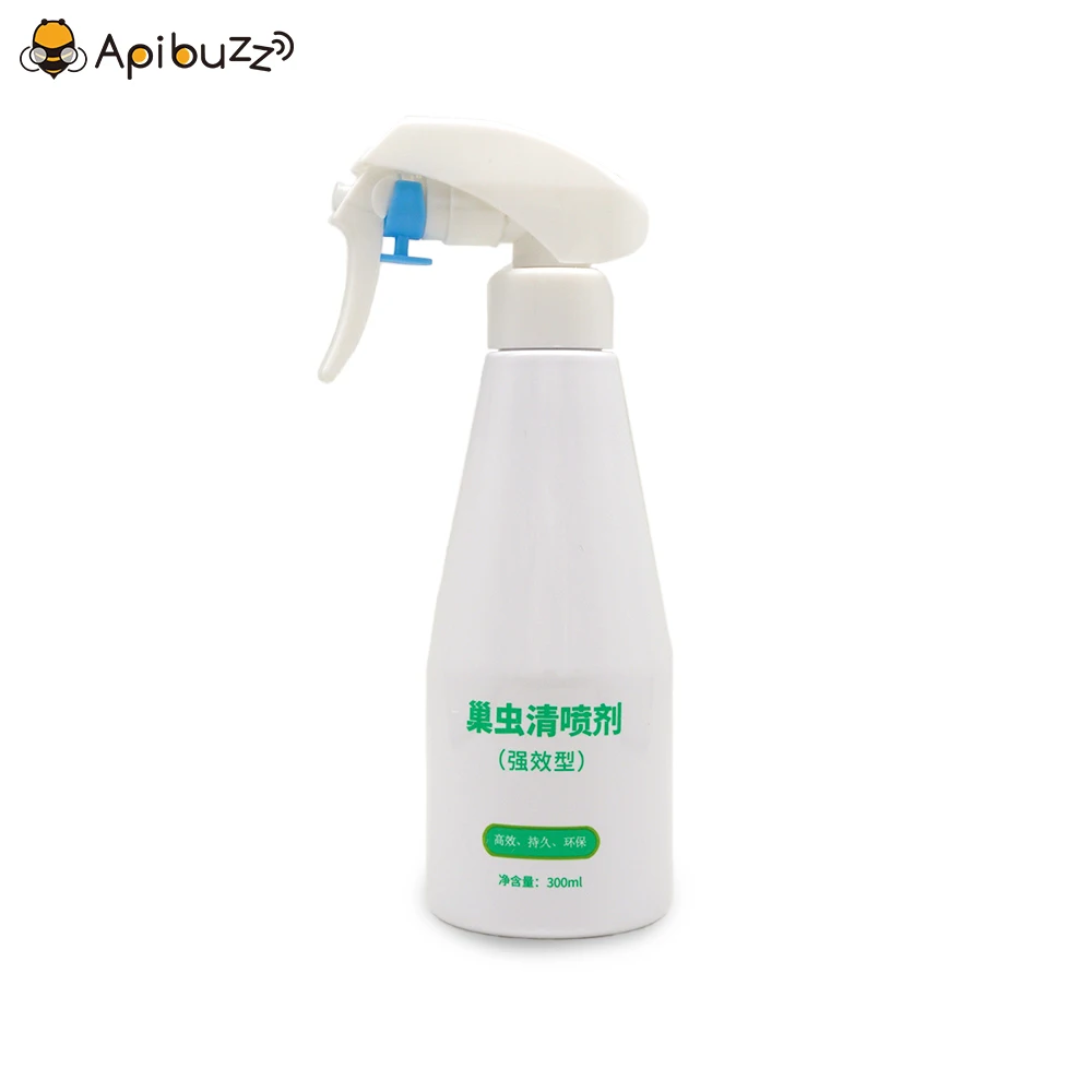 

Apibuzz Wax Moth Larvae Worm Spray 300ml Beekeeping Pest Prevention & Treatment Beehive Apicultura Equipment Bees Keeping Tool