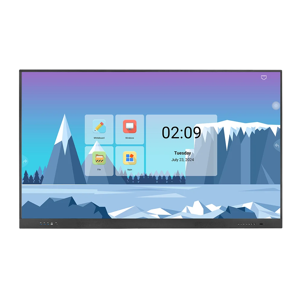 65'' 75'' 86'' Interactive Whiteboards Touch Screen Monitor Flat Panel Display Digital White Boards For Education