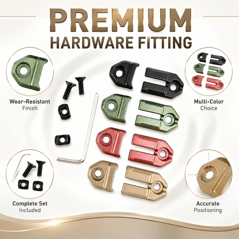 Anti‑Scratch Metal Position Tab Matte Coating Multiple Shades DIY Handcraft Hardware Accessory