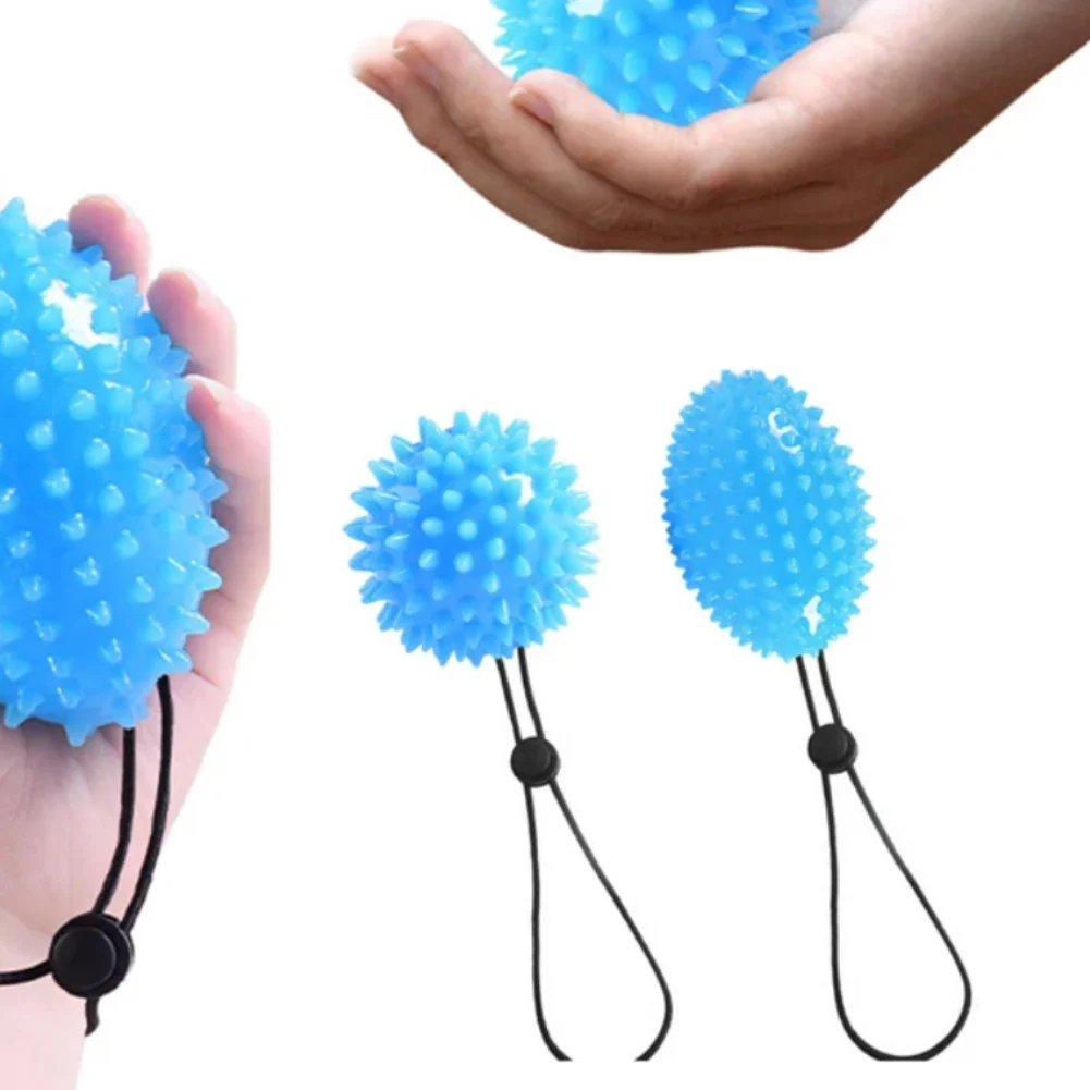 كرة تدليك تعمل باللمس، كرة اللمس اليدوية والقدم، استرخاء العضلات، قبضة تدريب القوة، كرة شوكة ناعمة #6