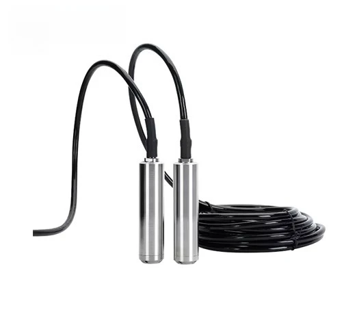 PT220 5m/10m/20m/50m/100m Hydrostatic Level Sensor 4-20ma 0-10V RS485 Output Submersible Water Level Sensor