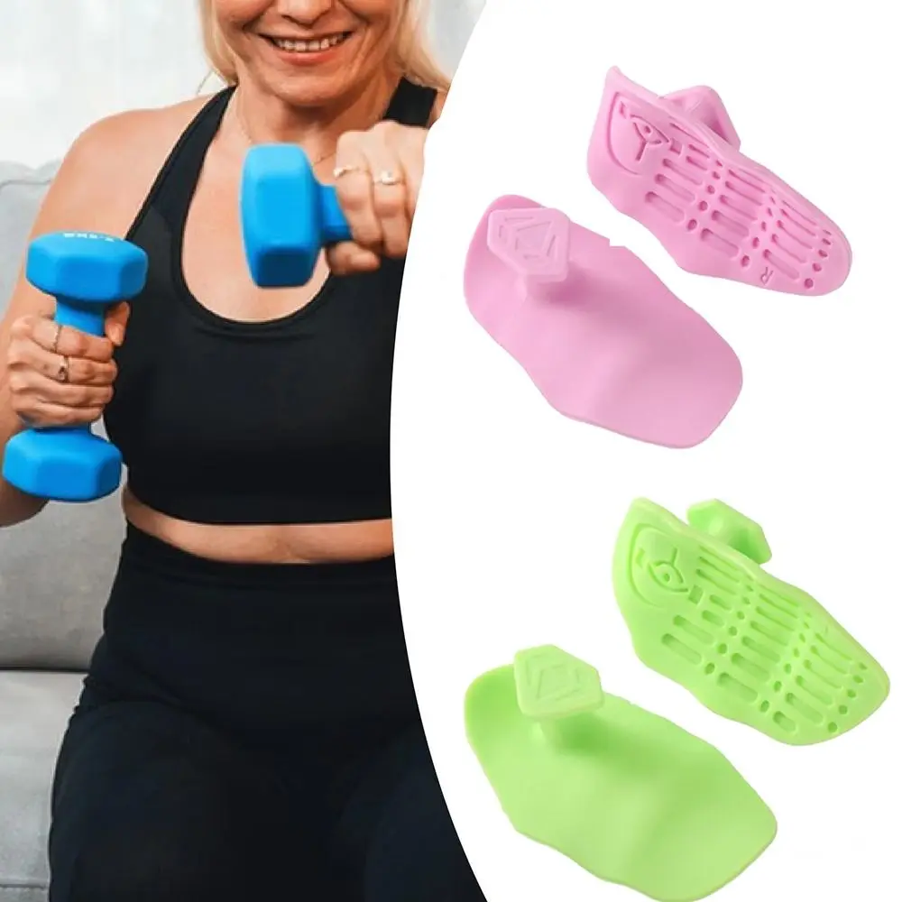

1 Pair Ergonomic Weight Lifting Grips Elastic Anti-slip Workout Gym Gloves Anti-friction Honeycomb-shaped Silicone Palm Grips