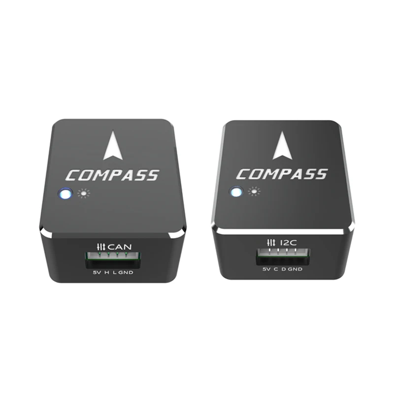 1PCS RM3100 Sensor Compass 5V 80Hz CAN/I2C Interface Electronic Compass Module Support Ardupilot/PX4 for RC Drone Flight Control