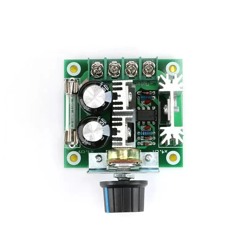DC 12V 24V 30V 40V 13KHZ Auto PWM DC Motor Speed Regulator Governor Speed Controller Switch 10A 50V 1000uF