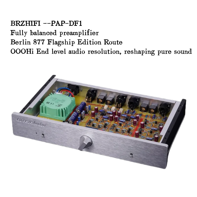 

PAP-DF1 BRZHIFI fever grade fully balanced preamplifier Berlin 877 flagship version preamplifier circuit preamplifier