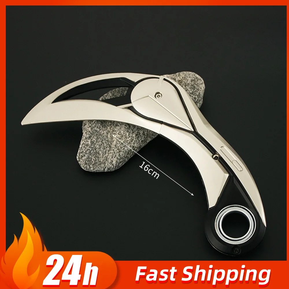 16 سنتيمتر Valorant لعبة الطرفية أيون 2.0 Karambit بطولة سلاح المشاجرة للتدوير تقطيعه سكين سلاح السيف جمع هدية لعبة