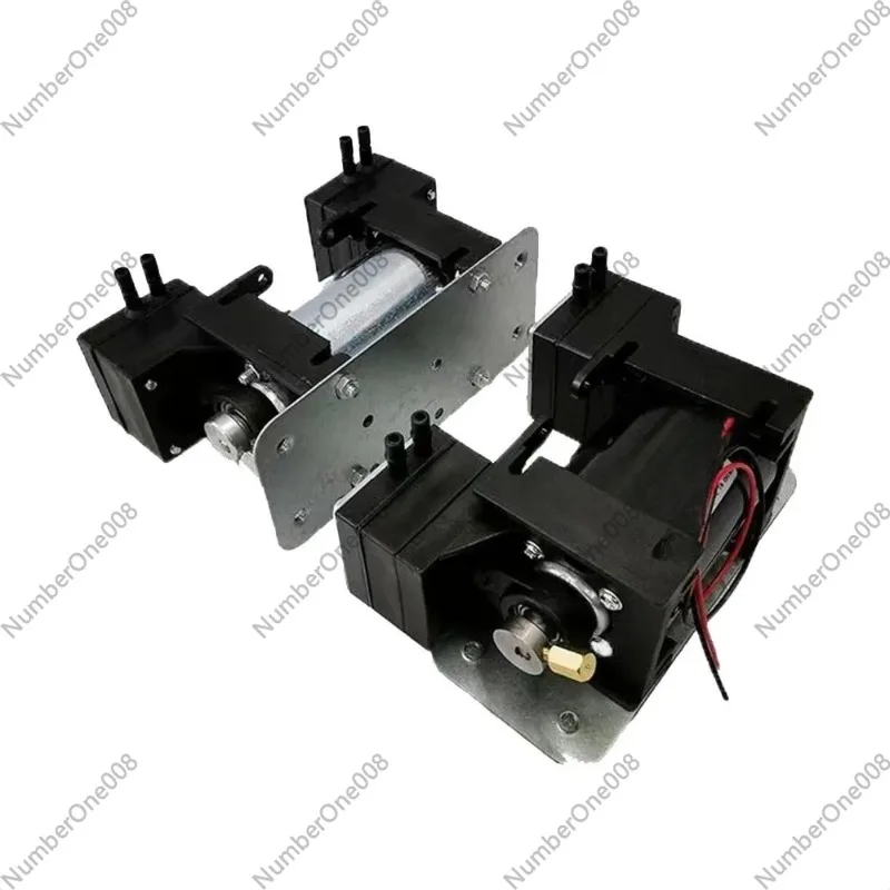 For 12V/220V High Positive Negative Pressure Vacuum Pump Large  Beauty Instrument Mute Double Head Diaphragm Pump Micro Air Pump