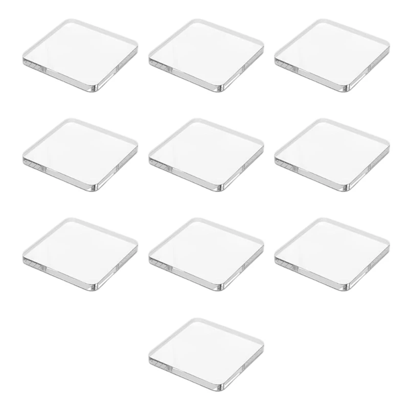 Refrigerator Display Frame Clear Photo Frame with Acrylic-Look Square View for Kitchen Picture Use Home best sale