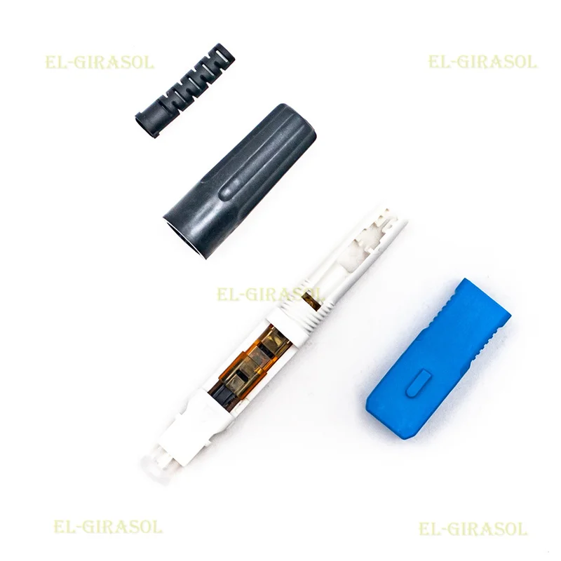 Imagem -05 - Conector Rápido de Fibra Óptica Unikit Novo Modelo Esc925t sc Apc sc Upc 46x9x8 mm