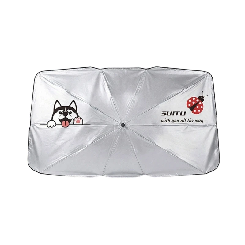 Sunshade Cover Car Windshield Sun Shade Protectors Front Windscreen Cover R6FB