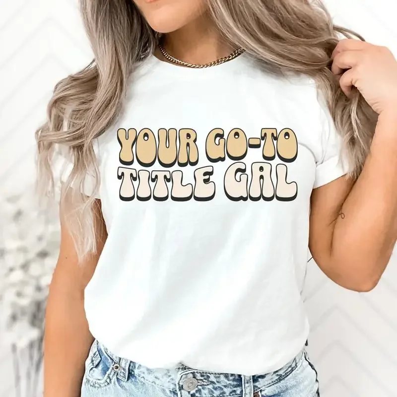 Title Representative Shirt Rep Officer Processor Examiner Underwriter Favorite Company