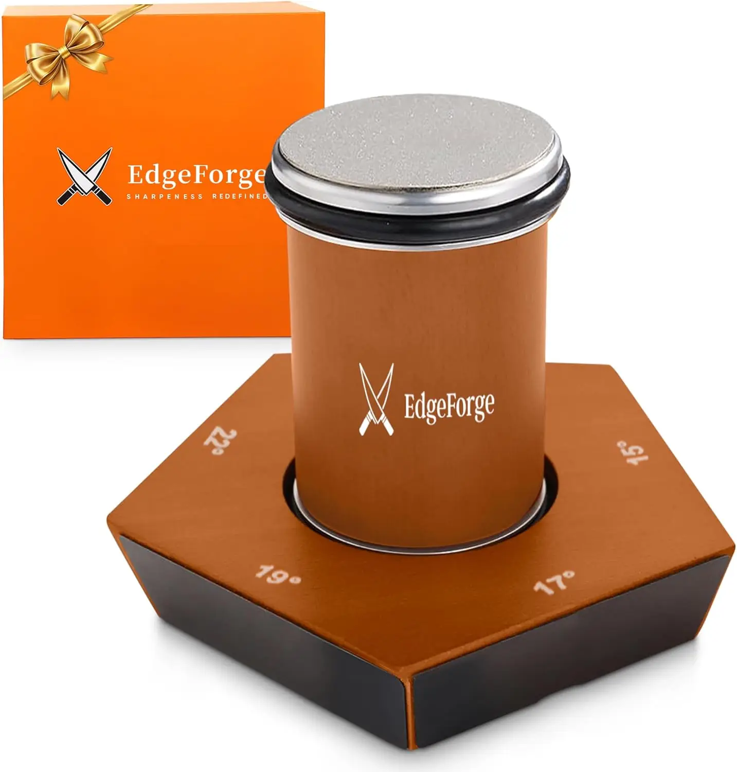 

Набор 5-угольных магнитных точилок для ножей с колесами двойной зернистостью — универсальный для кухни, шеф-повара и карманных ножей