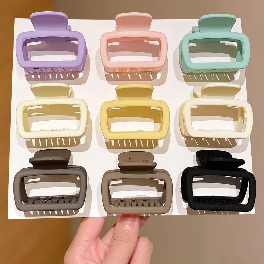 

Morandi Square Shark Clips - Versatile Women's Hair Accessories, Great Gift