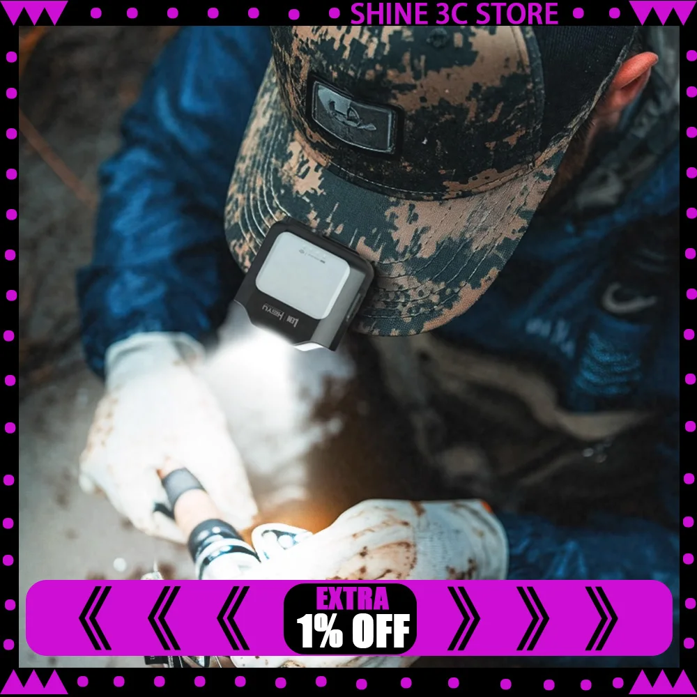 

LEM AT7Pro Powerful LED/COB Headlamp Outdoor Climbing Head Lamp Flashlight 1500mAh 800LM Rechargeable Fishing Lantern Head Torch