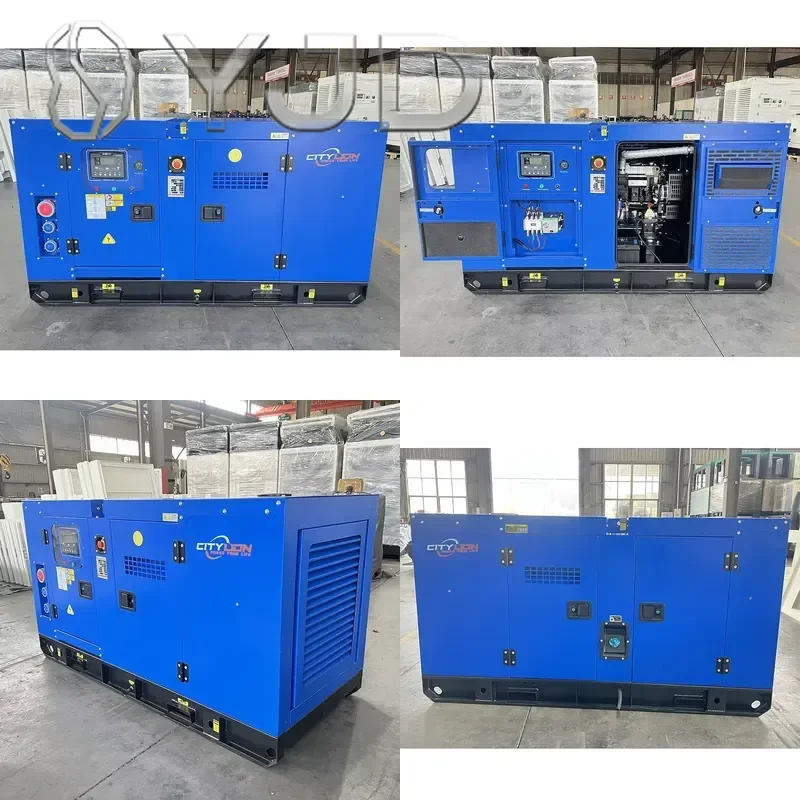 20kVA 16kW ISU ZU Blue Generator with European Socket and Lifting Ring ATS