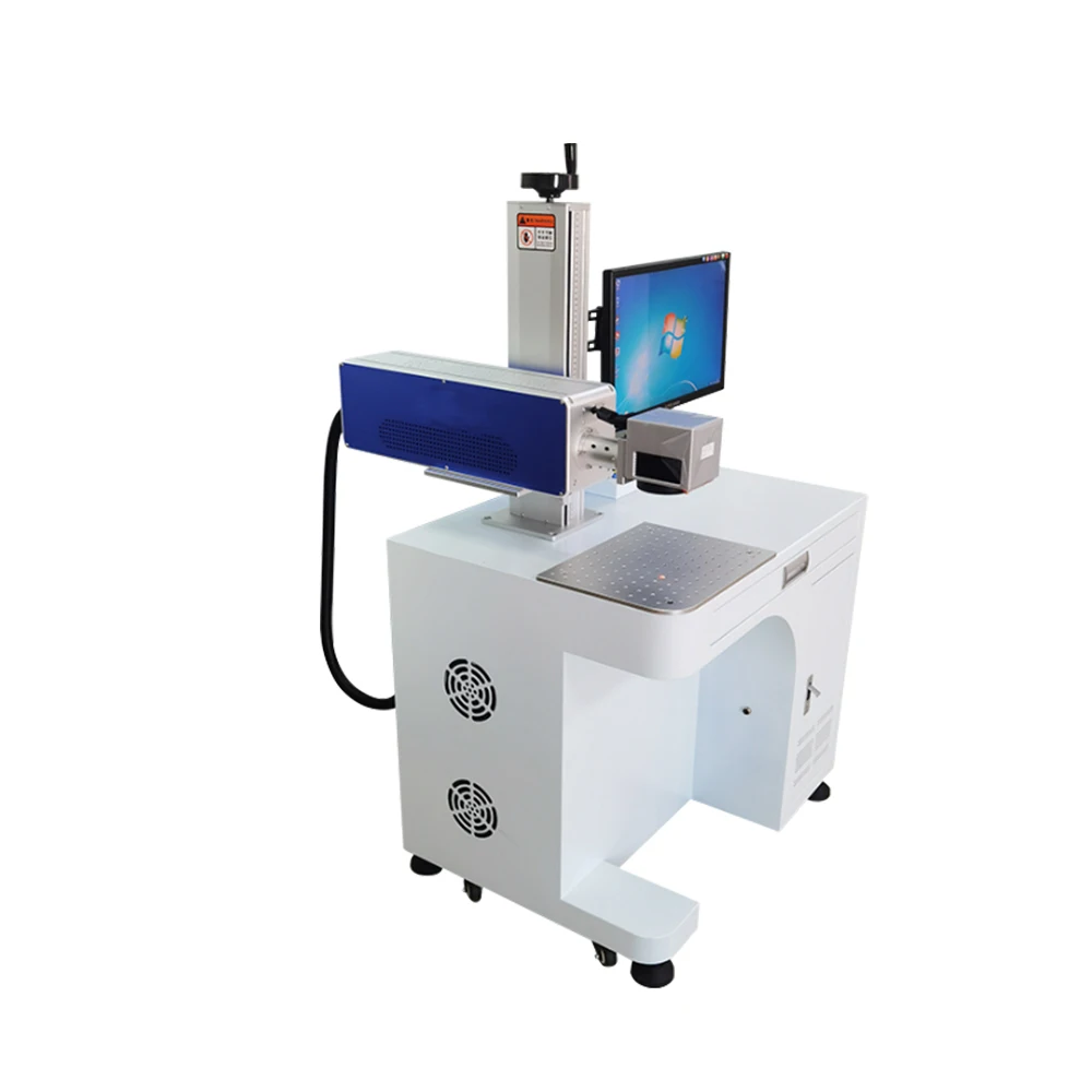 CO2 infrared marking machine for marking non-metallic materials such as wood, paper, glass, plastics, etc