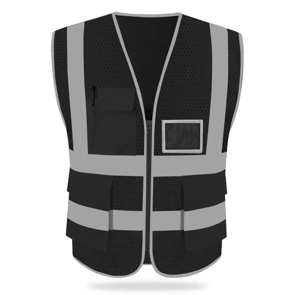 

High Visibility Security Working Reflective Vest Personalized Construction Traffic Outdoor Cycling Wear