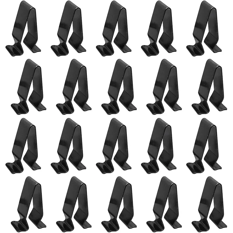 10-500PCS For AUDI A4 A6 VW Vehicle Metal Fastener Clips Trunk Trim Strip Replacement Clip & Dashboard Trim Panel Clamp
